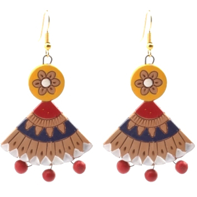 Terracotta T3 Earring